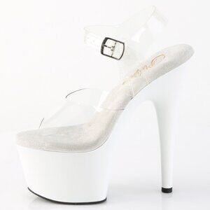 Clear Strap Platform Heels for Pole Dancing, Competition, and Nightlife